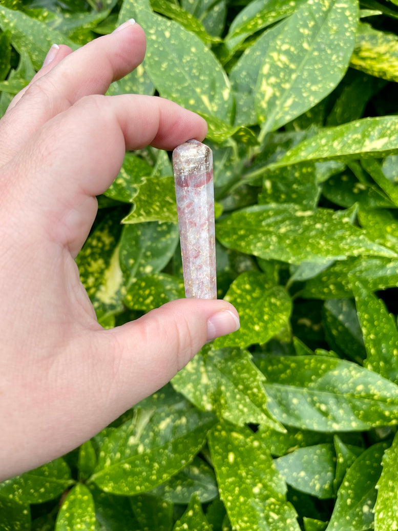 Strawberry Jasper Mini Points | Crystals | Towers | Crafts | Jewellery Making | Accessories | Supplies | Witchy | Wicca | Pagan | Witchcraft