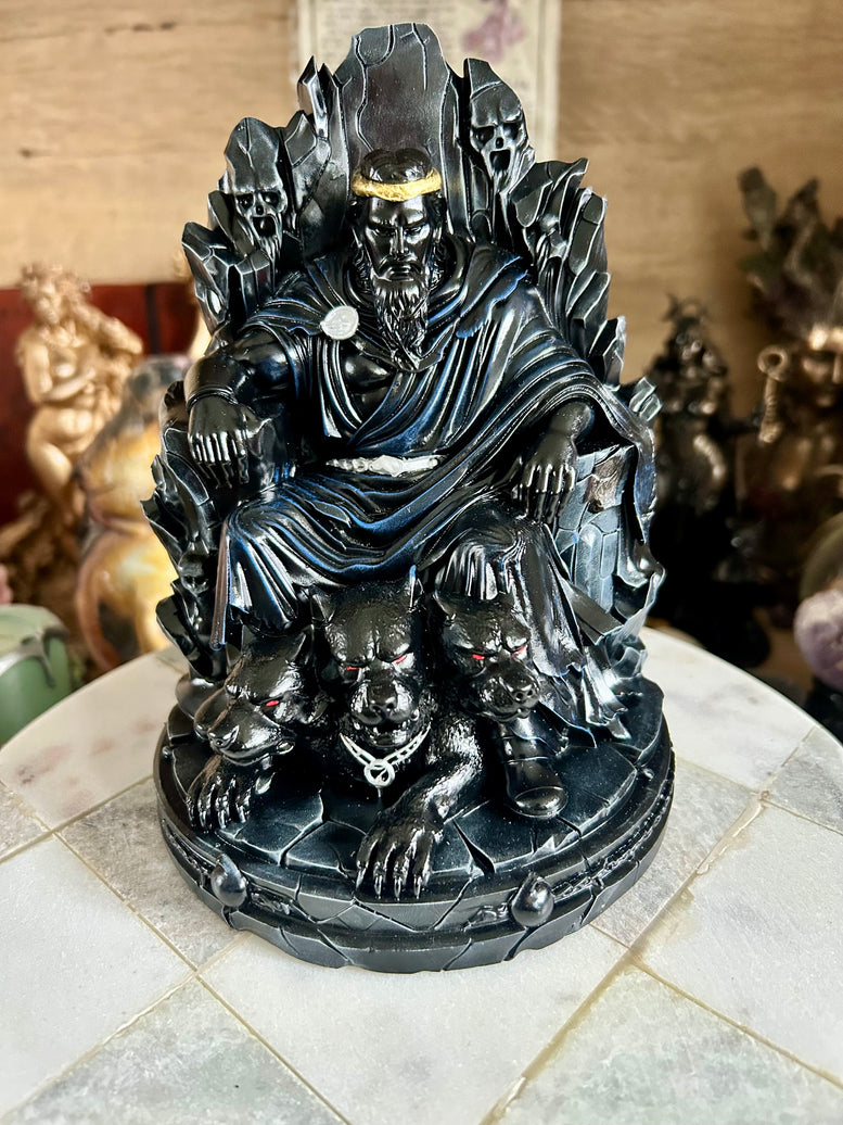 Hades & Cerberus Statue