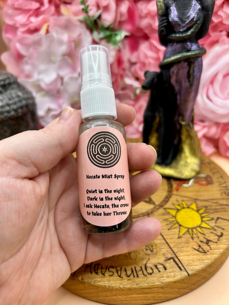 Goddess Hecate/Hekate Room Spray and resin incense blend | Deity | Crossroads | Keys | Wiccan | Pagan | Witchcraft | Protection | Fragrance