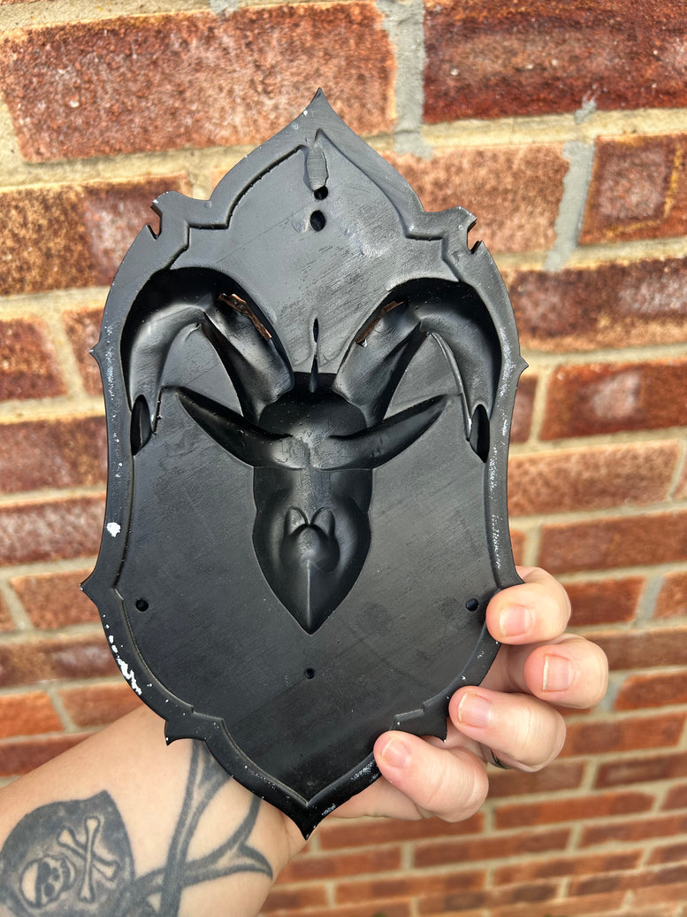 Baphomet Wall Plaque – Gothic Resin 3D Printed Wall Décor