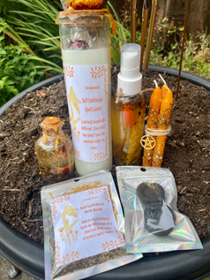 Witches Self Confidence Ritual Spell Kit | Self Love | Empowerment | Witchcraft | Wiccan | Pagan | Spell Candles | Oils | Candle | Spray