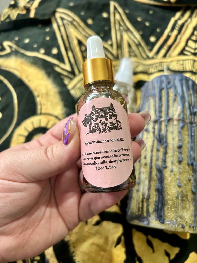Blessed Home & New Beginnings Spell Kit | Witchcraft | Wiccan | Pagan | Spell Candle | Spell Oil | Room Spray