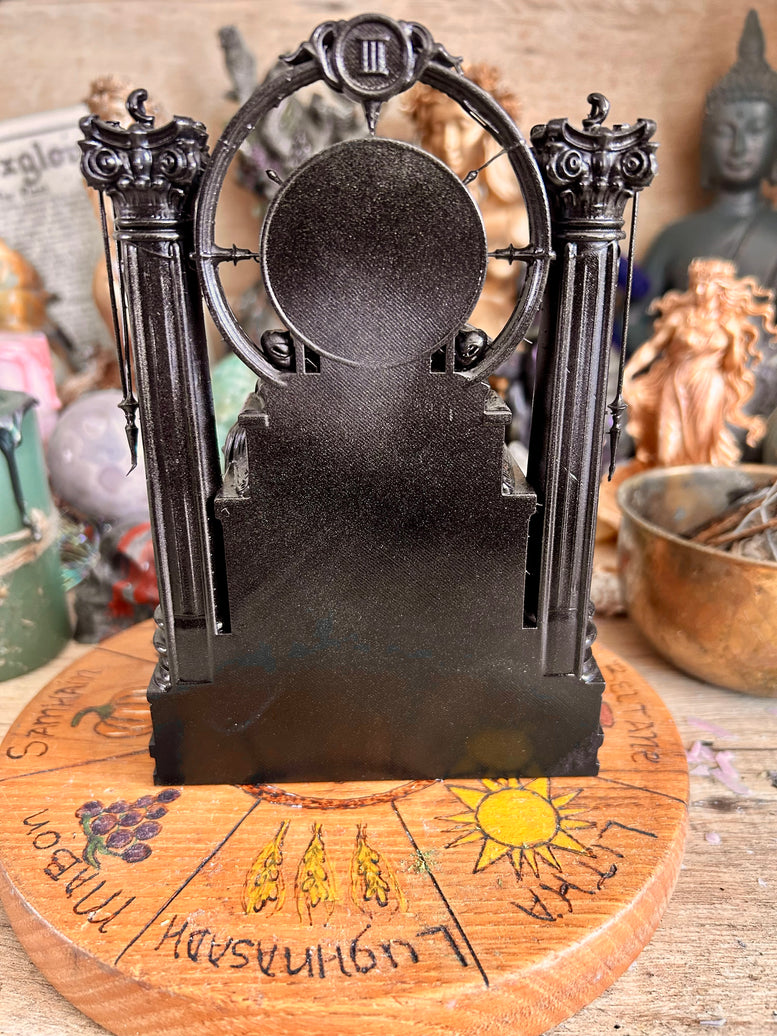 High Priestess Statue Resin 3D Printed Tarot Gothic Home Decor Intricate Detailing for Altars & Spiritual Spaces