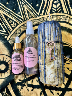 Blessed Home & New Beginnings Spell Kit | Witchcraft | Wiccan | Pagan | Spell Candle | Spell Oil | Room Spray