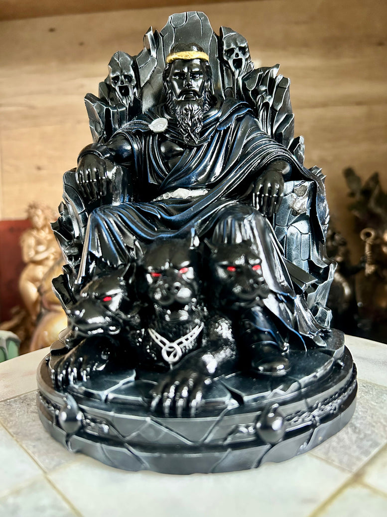 Hades & Cerberus Statue
