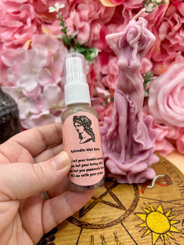 Aphrodite/Venus Love/Self Love Room Spray | Deity | Wiccan | Pagan | Witchcraft | Protection | Fragrance | Linen Mist | Goddess of the Sea