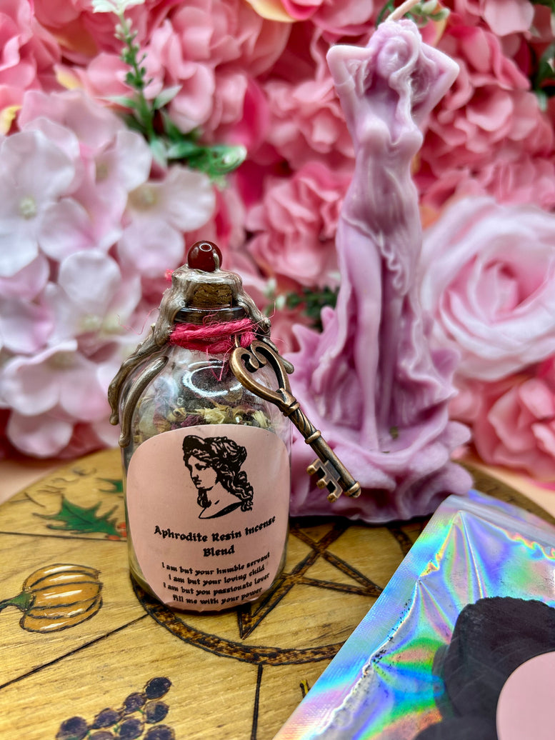 Aphrodite/Venus Resin Incense Blend | Deity | Wiccan | Pagan | Witchcraft | Protection | Fragrance | Goddess of the Sea | Love/ Self love