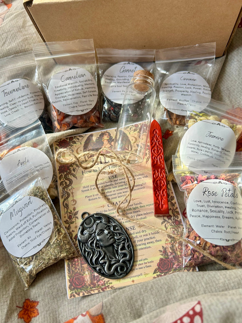 Lilith Spell Bottle Making kit