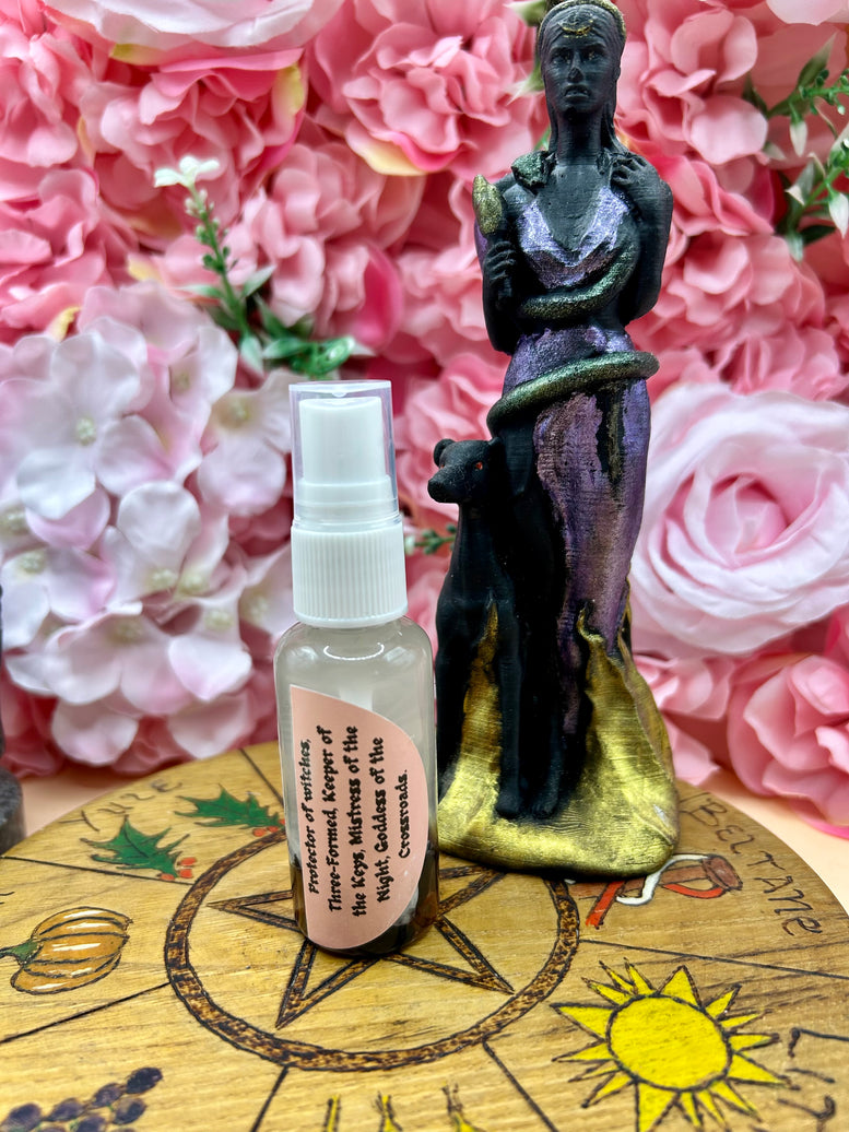 Goddess Hecate/Hekate Room Spray | Deity | Crossroads | Keys | Wiccan | Pagan | Witchcraft | Protection | Fragrance | Linen Mist