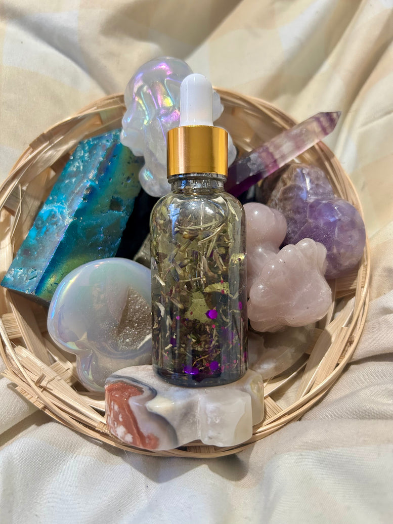 Hades Oil - Mystical Rituals for Protection and Healing spell oil for witchcraft Wicca and pagan rituals