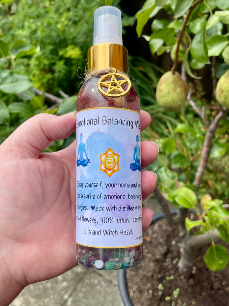 Emotional Balancing Spray Mist | Room Spray | Sacral Chakra Spray | Healing | Spirituality Sprays | Witchcraft | Wicca | Pagan | Balancing