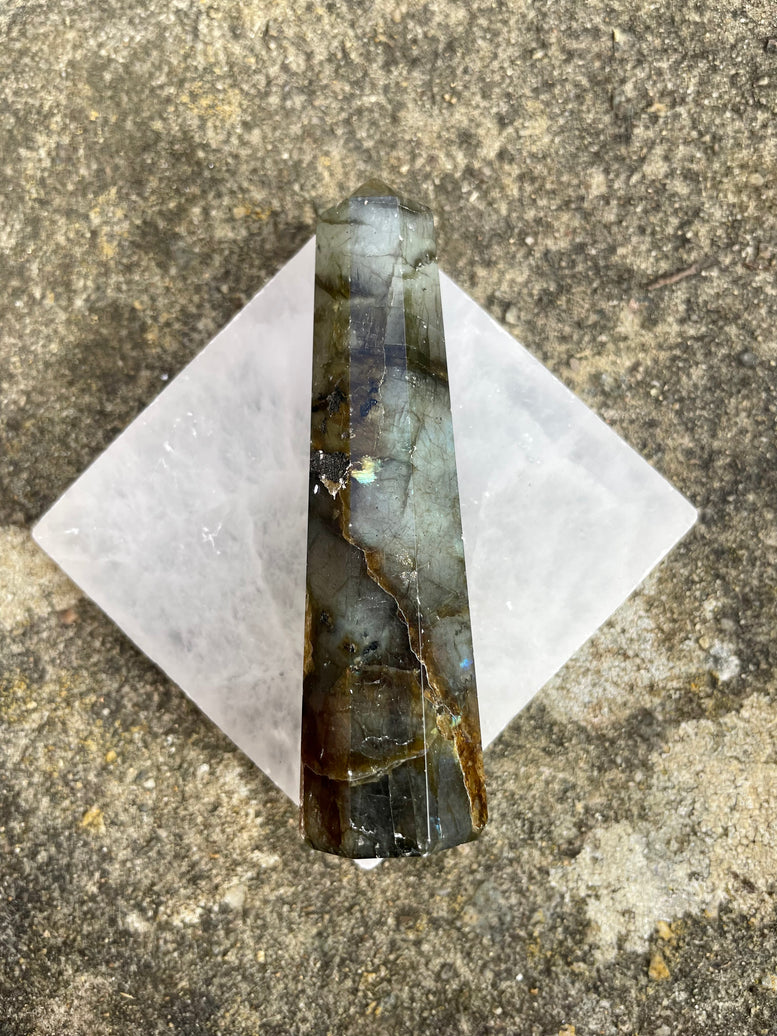 igh Grade Flashy Labradorite Polished Towers/Points | Crystals | Reiki | Chakra | Gemstones | Shiny Rainbow Crystal | Home Decor | Rainbow