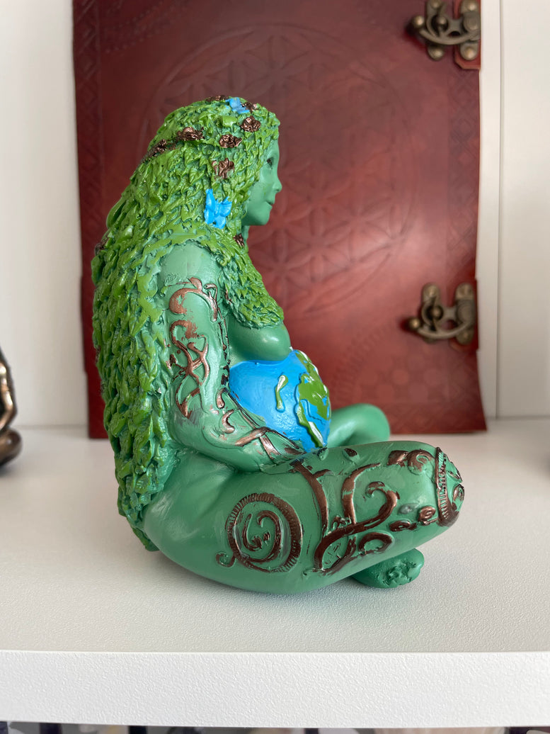 Mother Earth/Gaia Statue | Wiccan | Pagan | Goddess | Earth | Mother | Witchcraft | Gift | Statue | Art | Figurine | Altar | Deity | Occult