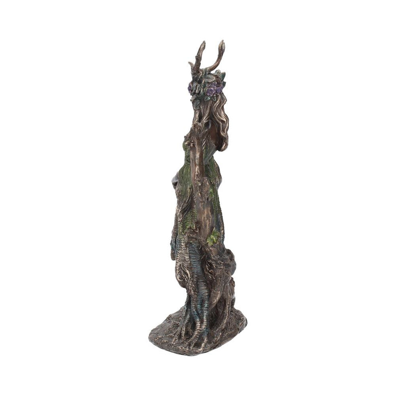 Lady of the Forest Figurine Bronze Celtic Pagan Goddess Flidais Ornament 25cm