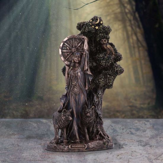 Arianrhod The Celtic Goddess of Fate Bronze Figurine 24cm