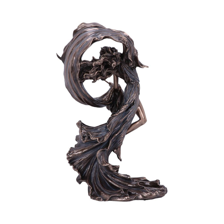 Bronze Nyx Greek Goddess of the Night Starry Sky Figurine 27.5cm / Wicca / Pagan / Celtic / Statue / Figurine / Witchy / Goddess / Deity