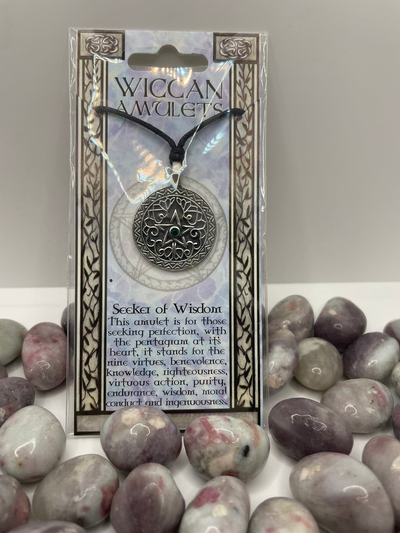 Wiccan Amulet Charm Necklaces