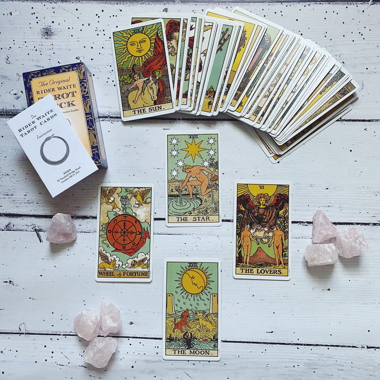 The Original Rider Waite Tarot Deck | Divination | Tarot Cards | Wicca | Pagan | Witchcraft | Gift | Spirits | Spiritual | Cards | Reading