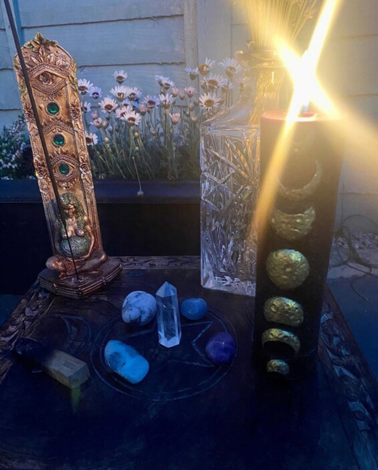 Shadow Work/Intention Setting Anointing Ritual Oil | Pagan | Witchcraft | Wiccan | Essential Oils | Crystals | Oils | Healing | Goth