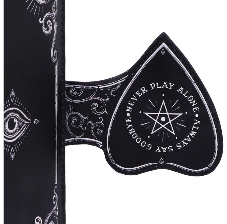Spirit Board Planchette Embossed Purse 18.5cm | Witchcraft | Wiccan | Pagan | Gothic | Planchette | Coin Purse | Accessories | Occult