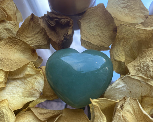 Green Aventurine Crystal Heart