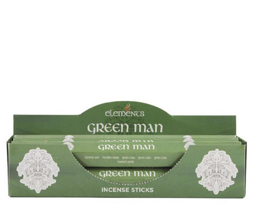 1 Pack of 20 - Green Man incense sticks