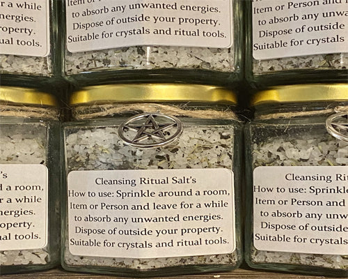 Cleansing Ritual Salt’s - Unwanted Energy Be Gone