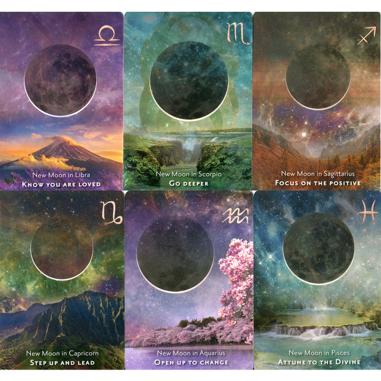 Moonology Manifestation Oracle Cards Yasmin Boland | Tarot | Witchcraft | Wiccan | Pagan | Cards | Reading | Mystic | Gift | Moon | Phases