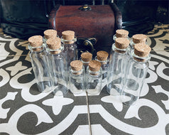 Small Chest of Spell Bottles - 12 Bottles Included