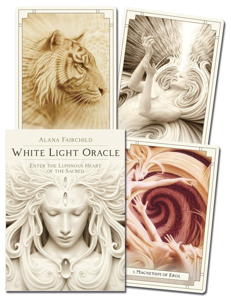 White Light Oracle Cards | Oracle Cards | Tarot | Deck | Wiccan | Pagan | Witchcraft | Occult | Divination | Gift | Reading | Mystic | Magic