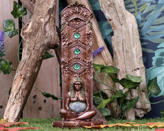Ethereal Mother Earth Gaia Art Statue Incense Burner 24cm | Earth | Deity | Goddess