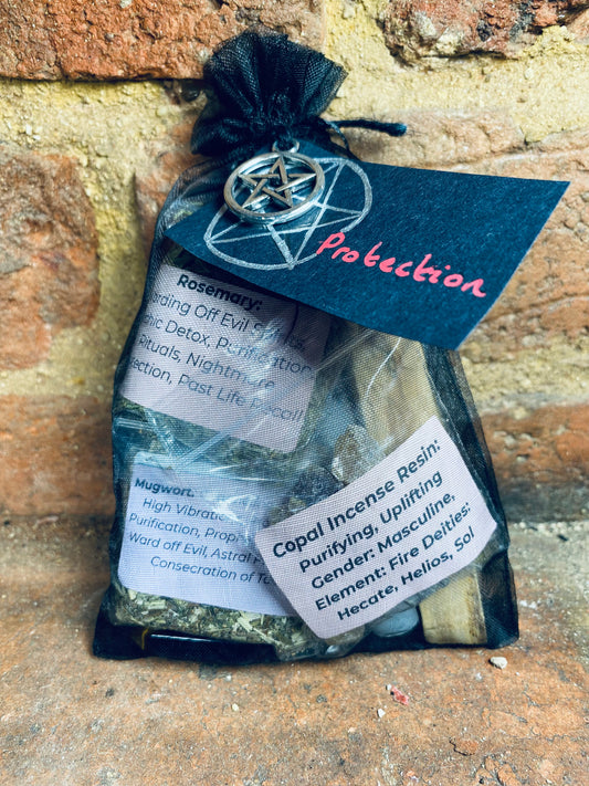 Witches Cauldron Protection and Banishing Spell Bag | Wiccan | Pagan | Witchcraft | Cauldron | Spell