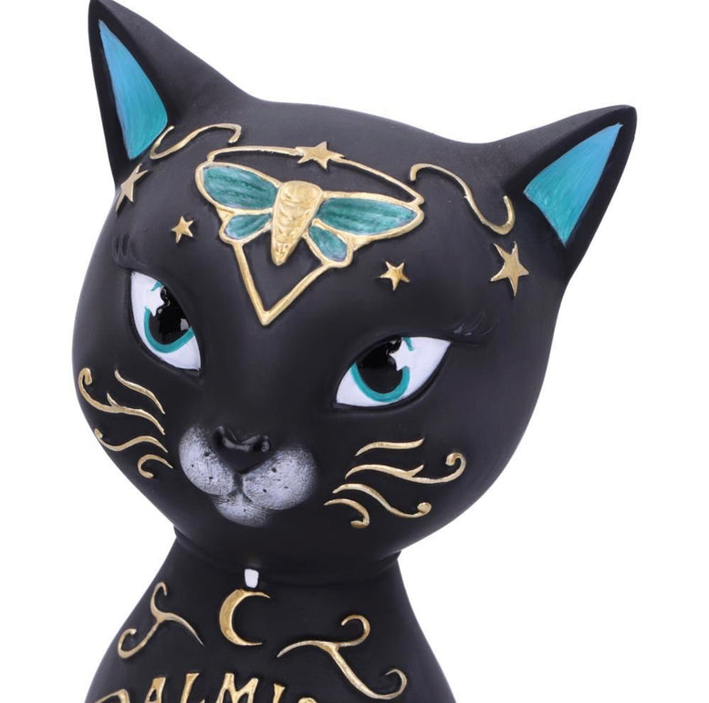Fortune Kitty Figurine 27cm | Witches Cat | Cat | Kitty | Fortune Teller | Witchcraft | Wiccan | Pagan | Gothic | Palmistry