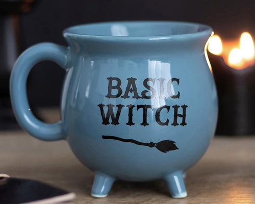 Basic Witch Cauldron Mug | Cup | Teacup | Goth | Wiccan | Pagan