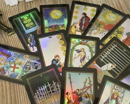 A E Waite Holographic Tarot Cards and Guidebook | Tarot | Tarot Deck | Divination