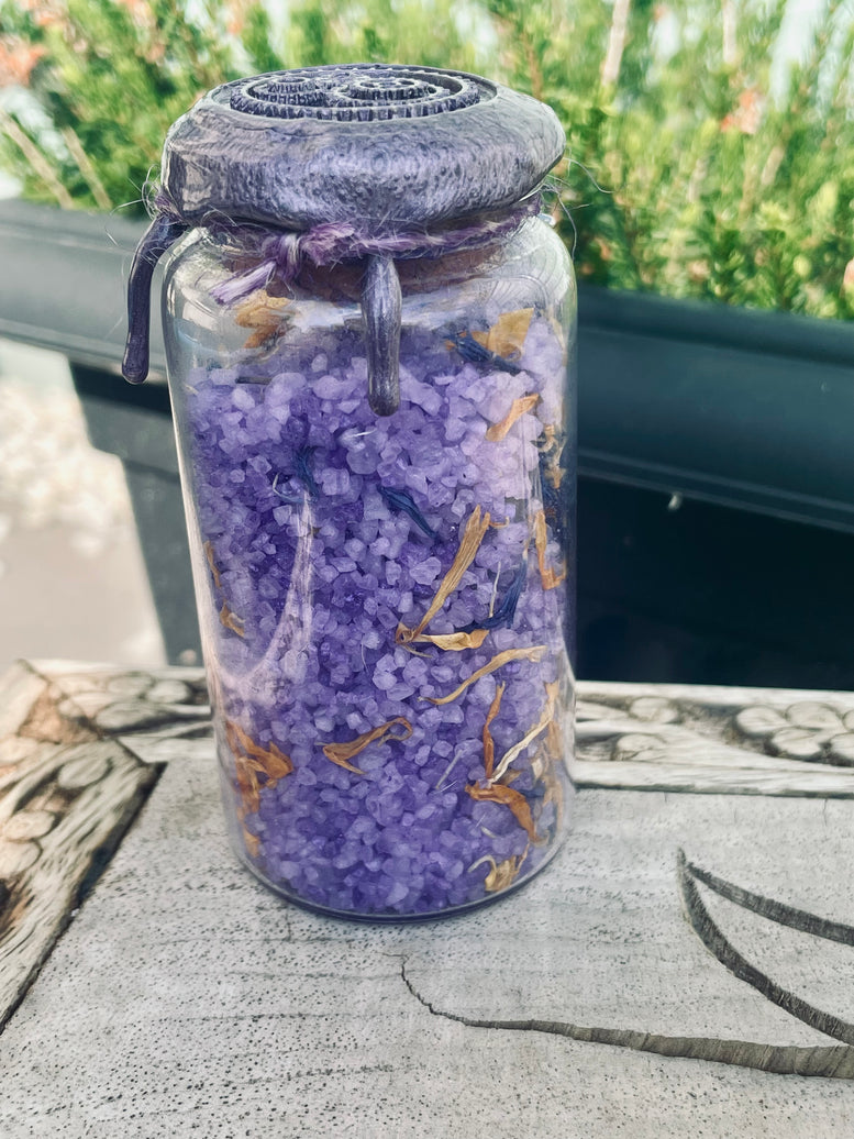 Third Eye Awakening Bath Salts | Aromatherapy | Witchcraft | Wiccan | Pagan | Divination | Bath Ritual | Spell | Essential Oils | Gift