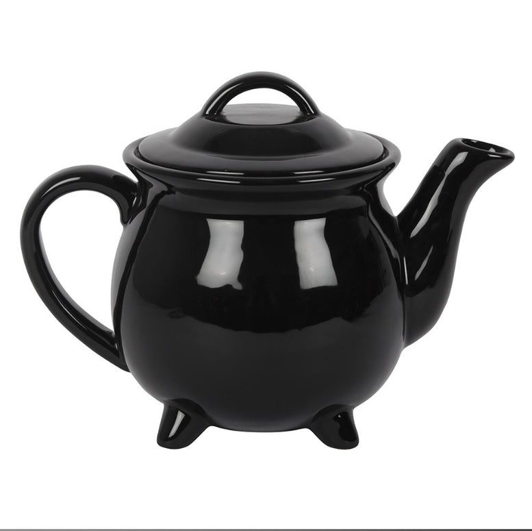 Witches Brew Ceramic Cauldron Tea Set | Cauldron | Wicca | Pagan | Goth