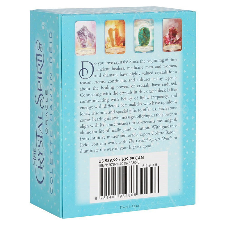 The Crystal Spirits Oracle Cards and Guidebook | Witchcraft | Wiccan | Pagan | Tarot | Divination