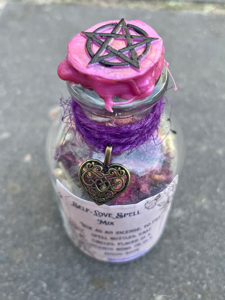 Self-Love Spell Mix | Witchcraft | Wiccan | Pagan | Incense | Charm | Ritual | Bath | Self Care | Spell Bottle | Spell | Incense