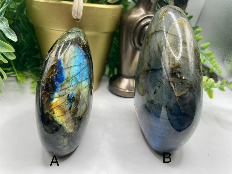 High Grade Flashy Labradorite Polished Freeform’s | Crystals | Reiki | Chakra | Gemstones | Shiny Rainbow Crystal | Home Decor | Rainbow