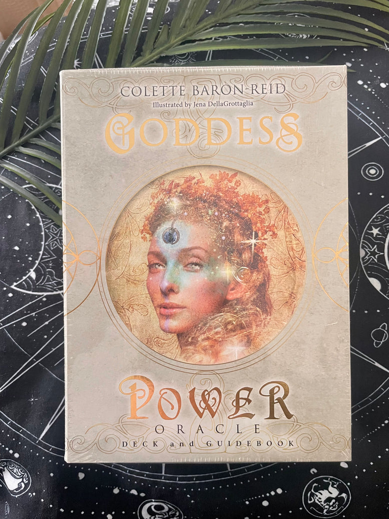Goddess Power Oracle Cards Deluxe Edition | Tarot | Tarot Cards | Goddess | Gift | Witchcraft | Wiccan | Pagan | Deck | Reading | Mystic