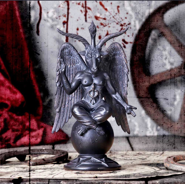 Baphomet Antiquity Occult Mystical Figurine Gothic Ornament 25cm | Deity | God | Wiccan | Pagan | Witchcraft