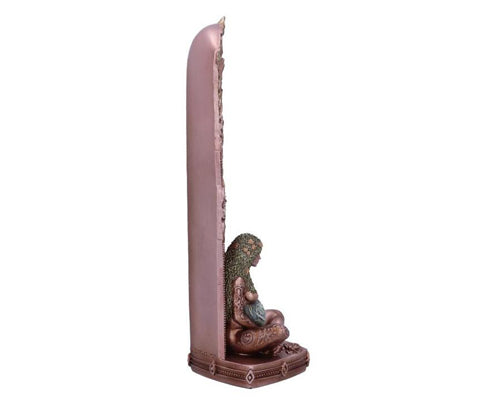 Ethereal Mother Earth Gaia Art Statue Incense Burner 24cm | Earth | Deity | Goddess