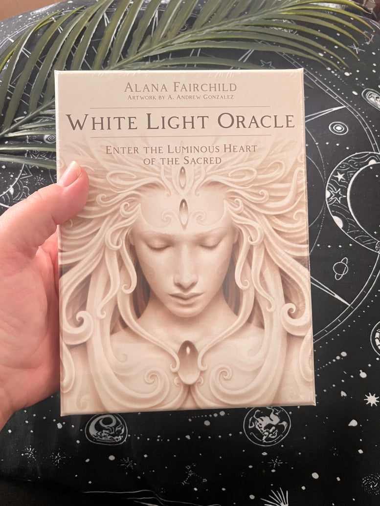 White Light Oracle Cards | Oracle Cards | Tarot | Deck | Wiccan | Pagan | Witchcraft | Occult | Divination | Gift | Reading | Mystic | Magic