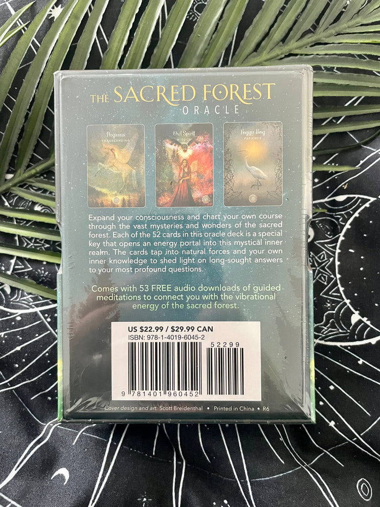 The Sacred Forest Oracle Cards | Witchcraft | Wiccan | Pagan | Mystic | Tarot | Divination