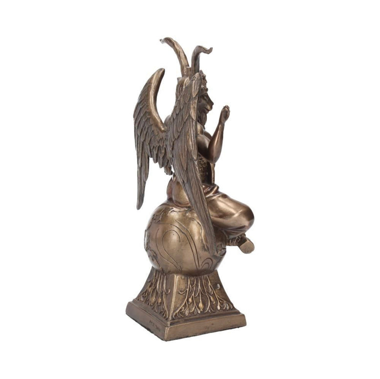 Baphomet Occult Mystical Figurine Bronze Gothic Ornament 24cm | Witchcraft | Wiccan | Pagan | Baphomet | Horned God | Deity | God | Occult