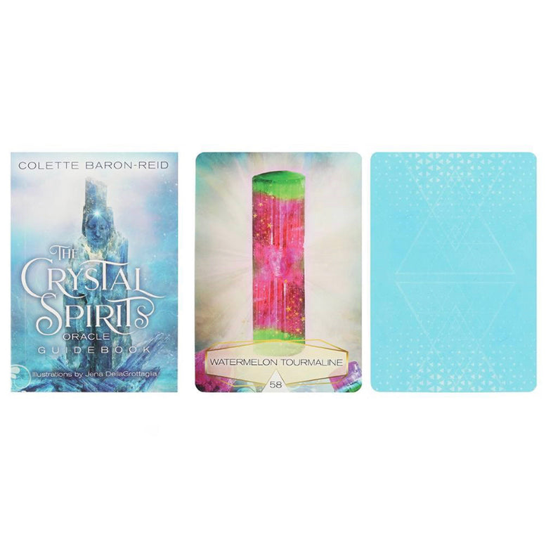 The Crystal Spirits Oracle Cards and Guidebook | Witchcraft | Wiccan | Pagan | Tarot | Divination