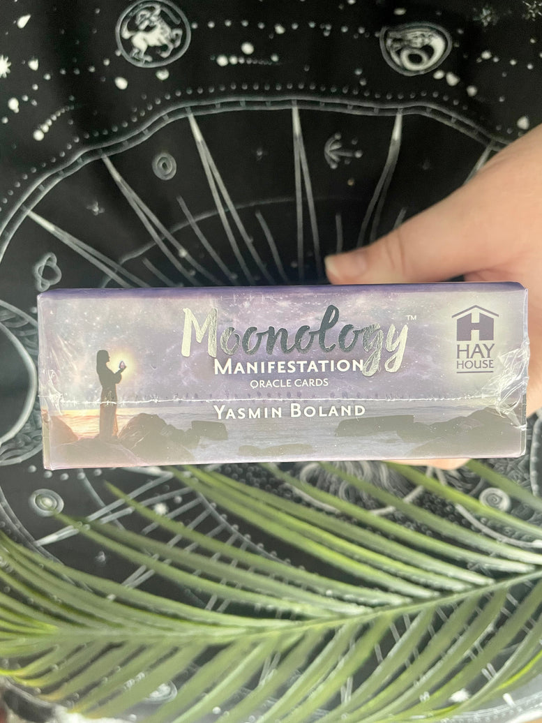 Moonology Manifestation Oracle Cards Yasmin Boland | Tarot | Witchcraft | Wiccan | Pagan | Cards | Reading | Mystic | Gift | Moon | Phases