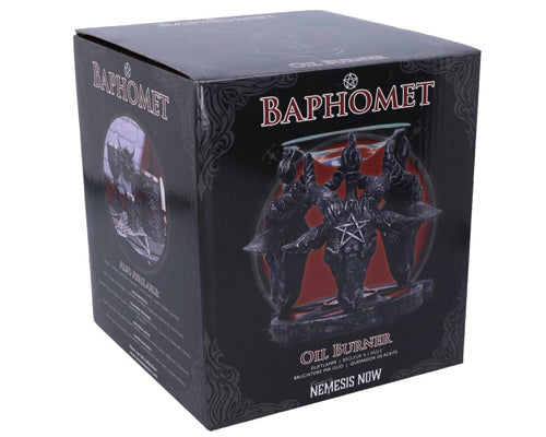 Occult Baphomet Head Oil Burner 13.5cm