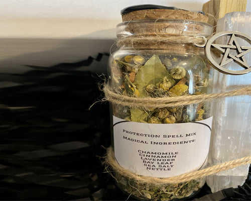 150ml Protection Spell Mix - Palo Santo & Selenite